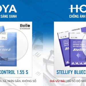 Mắt kính, tròng kính cận Hoya chính hãng Nhật Bản tại Việt Nam