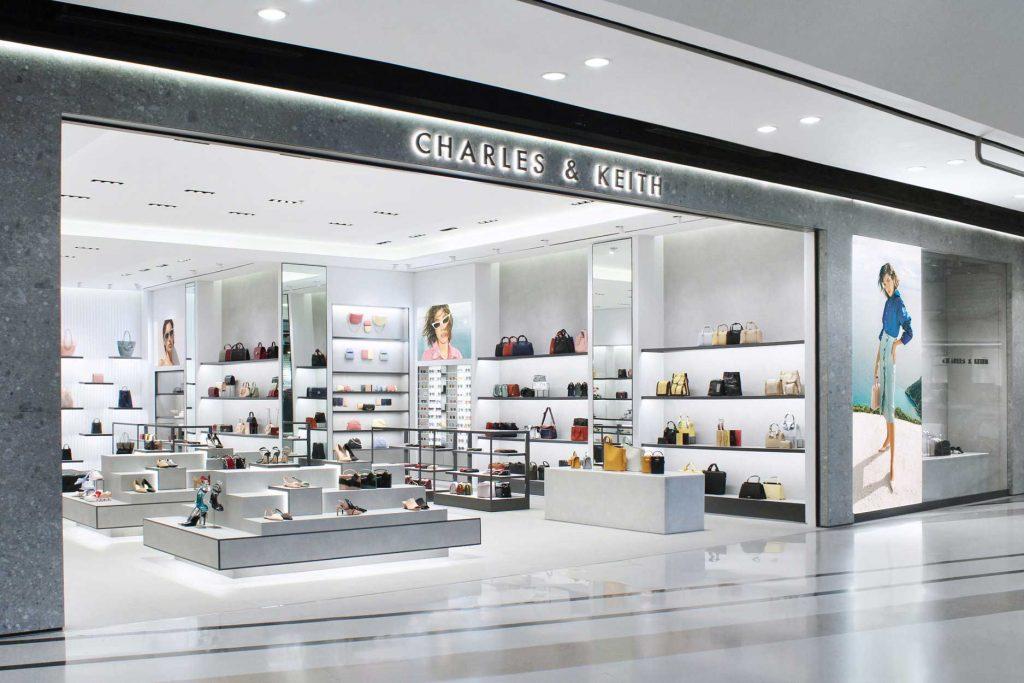 Không gian cửa hàng sang trọng của Charles & Keith