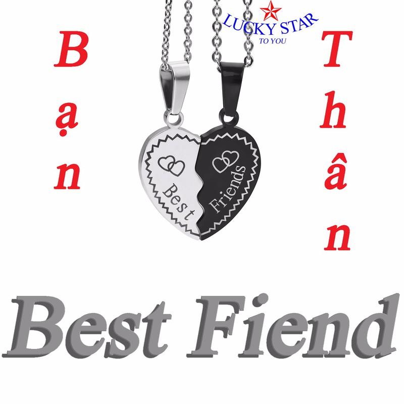 Dây chuyền đôi Bạn Thân - Best Friend