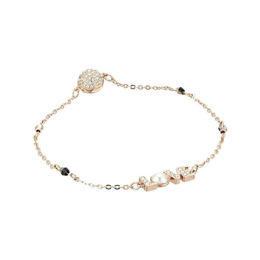 Vòng tay Swarovski White Remix Collection Love Bracelet