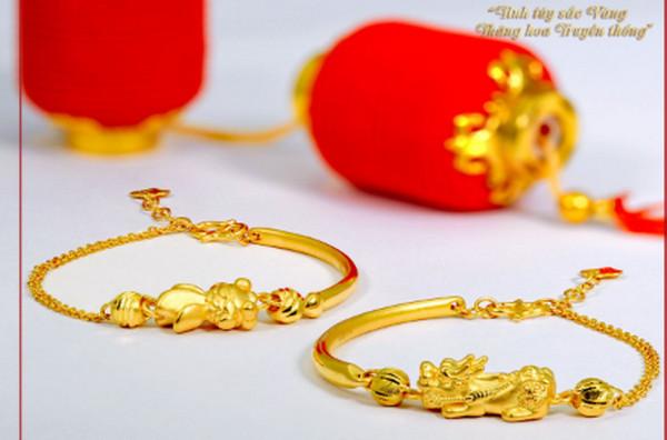 Lắc tay vàng 24k Bảo Tín Minh Châu